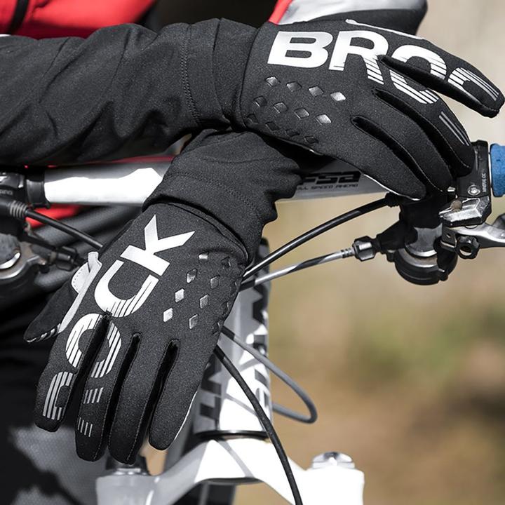 Image du produit Rockbros cycling gloves, insulated, long, size: XL - black and gray (XL)