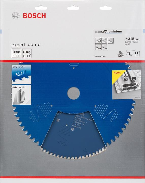 Immagine prodotto Bosch Professional Zubehör Lama di sega circolare Expert for Alum