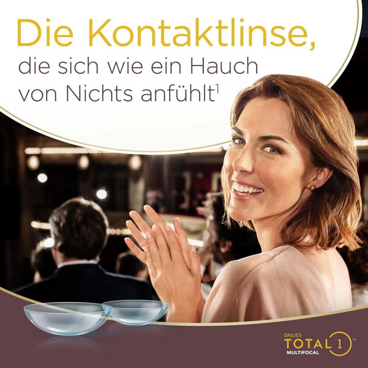 Produktbild Dailies Total1 Multifocal (60 Stück, Tageslinse, Multifokal)