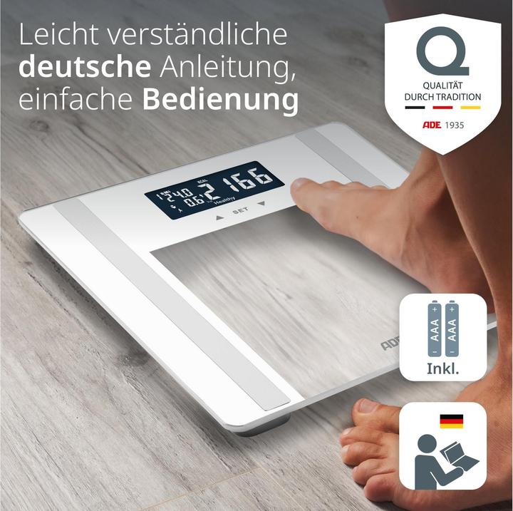 Actual product image ADE Körperfettwaage (200 kg)