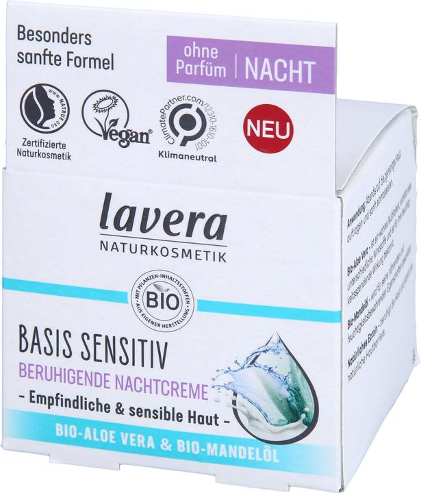 Image du produit Lavera Crème de nuit régénérante (50 ml, Nuit)