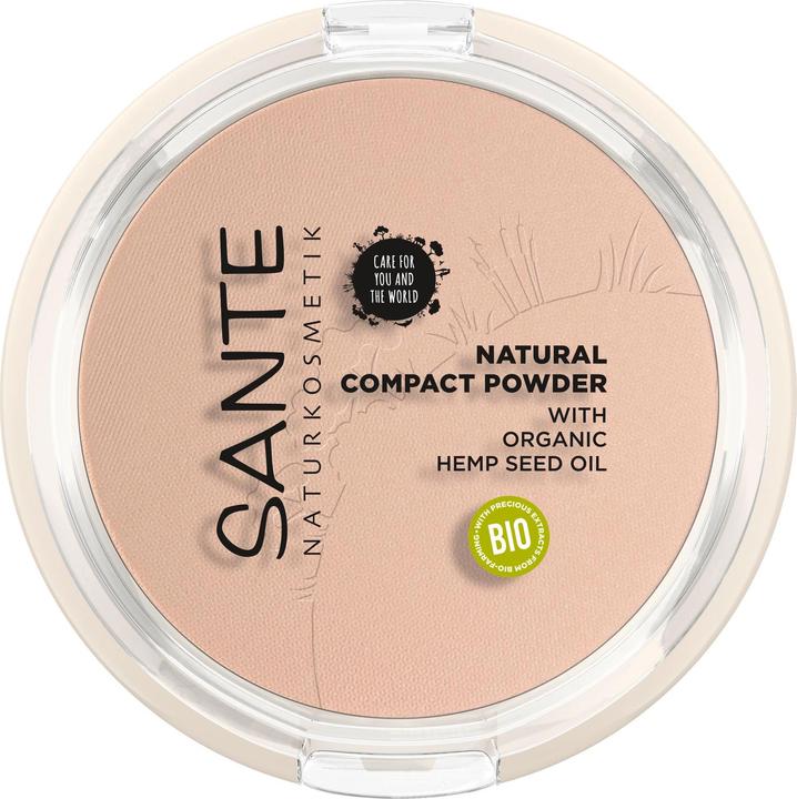 Sante Natural Compact Powder 01 Cool Ivory (01 Cool Ivory)