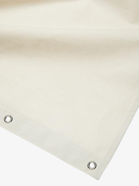 Produktbild ZigZagZurich Duschvorhang Leinen sand (180 x 150 cm)