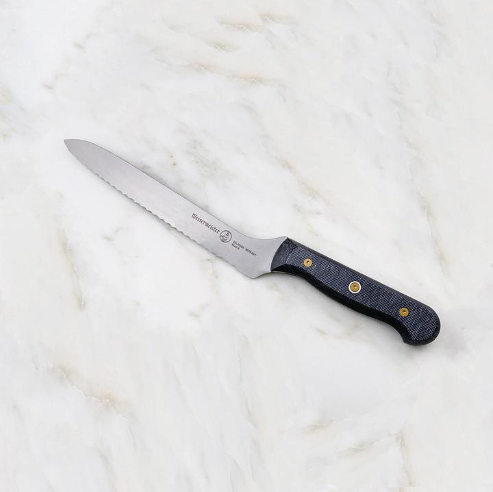 Actual product image Messermeister Bread knife Custom 20 cm, grey/black (20 cm)