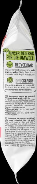 Actual product image dm alverde Organic Wild Rose Cleansing Wipes (Cleaning cloths)