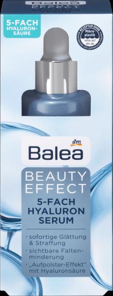 Produktbild dm Balea Serum Beauty Effect mit 5-Fach Hyaluron (30 ml)
