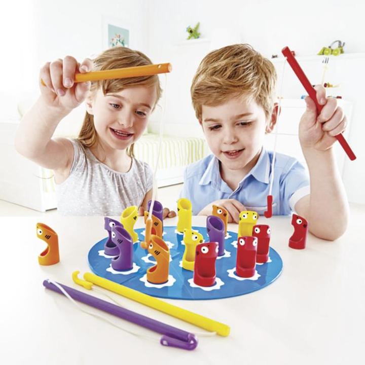 Actual product image Hape Shark fishing