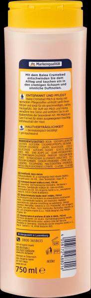Produktbild dm Balea Cremebad Milch Honig (750 ml)