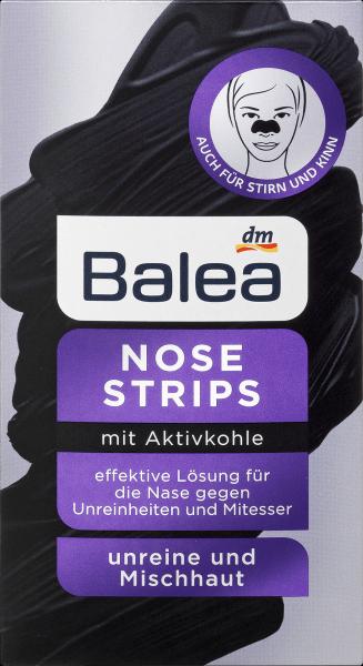Produktbild dm Balea Nosestrips mit Aktivkohle