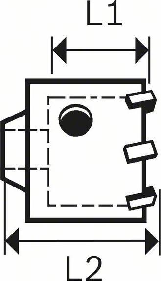 Produktbild Bosch Professional Zubehör PRO SDS plus-5 Core Cutter, 30 x 50 x 72 mm (30 mm)