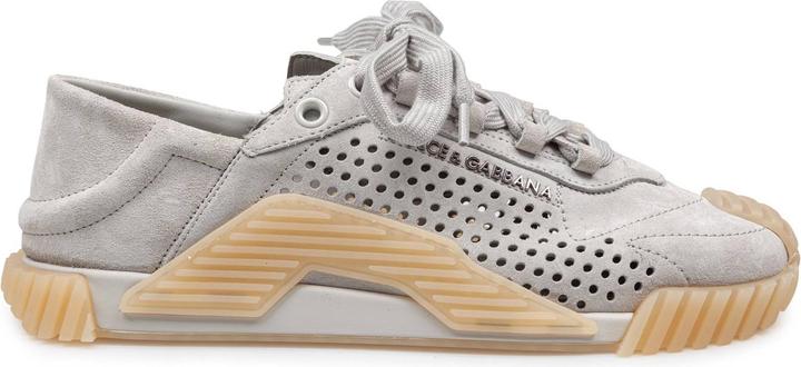 Dolce & Gabbana ns1 sneakers in suede color grey (41)