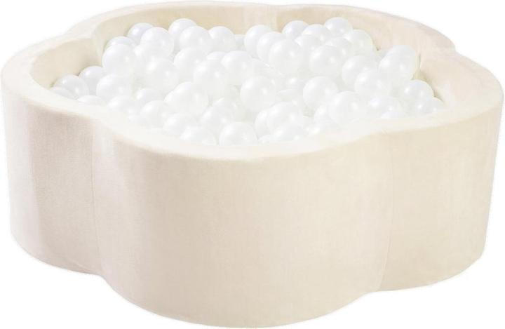 Kidkii Bällebad Blume beige (200 Bälle )