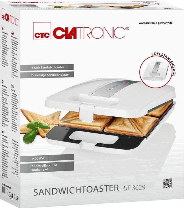 Produktbild Clatronic Sandwichtoaster