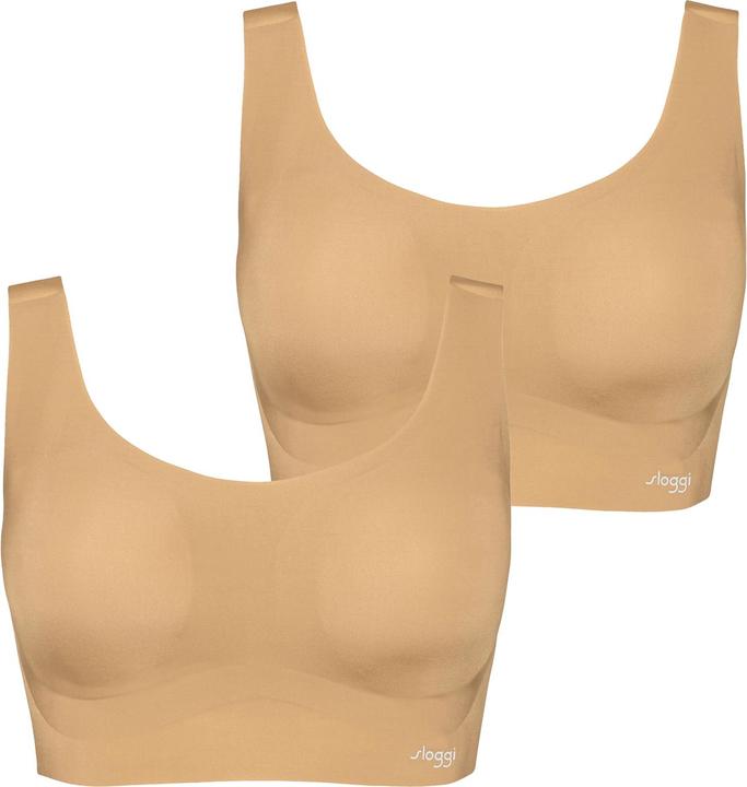 Sloggi Bustier ZERO Feel Top (L, 2er Pack)
