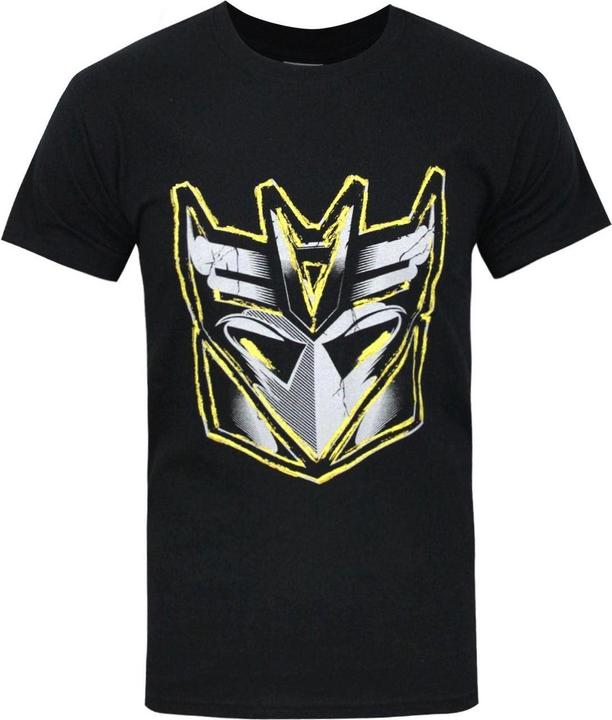 Actual product image Transformers official Decepticon Metallic Logo TShirt (L)