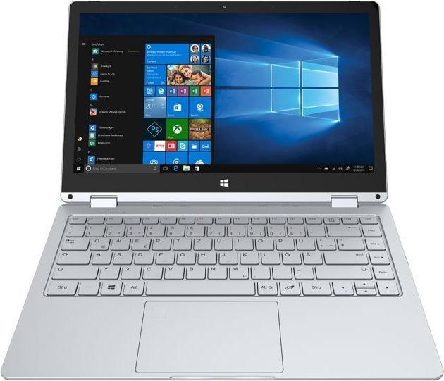 Trekstor PRIMEBOOK C13 1,1GHz N3350 13,3inch 1920 x 1080pixel touchscreen zilver notebook (13.30", 64 GB, 64 GB, NL)