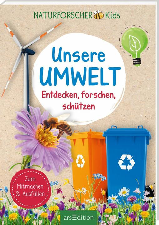 Produktbild Naturforscher-Kids – Unsere Umwelt (Deutsch, Carolin Hensler, 2024)