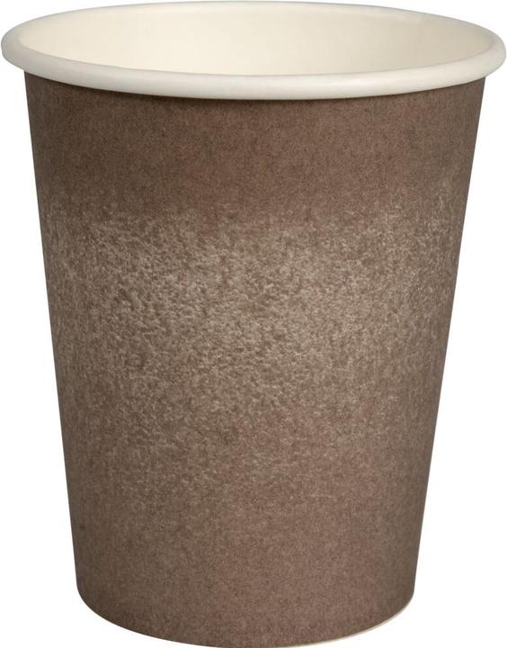 Abena Kaffeebecher Doppelwand Bio "Green Leaves", 24 cl (240 ml, 50 x)