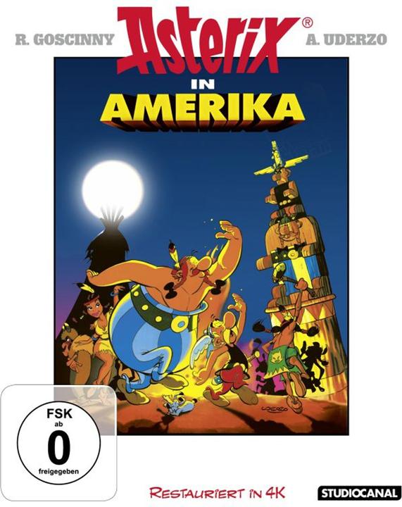 Asterix in America - 30th Anniversary Edition (Blu-ray, 20241212, German, English)