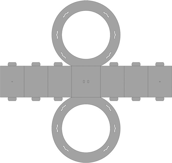Actual product image VBS Lantern blank "Round"