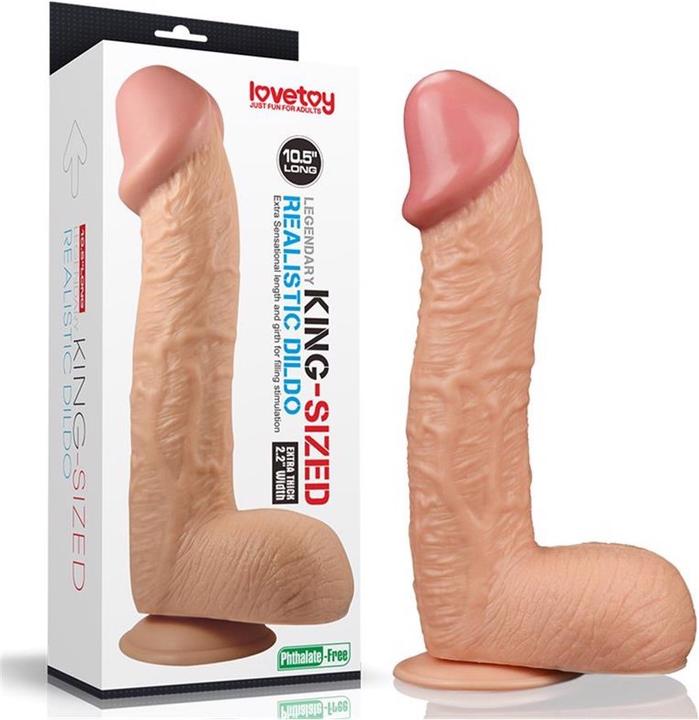 Produktbild Lovetoy Dildo Flesh King 10.5"