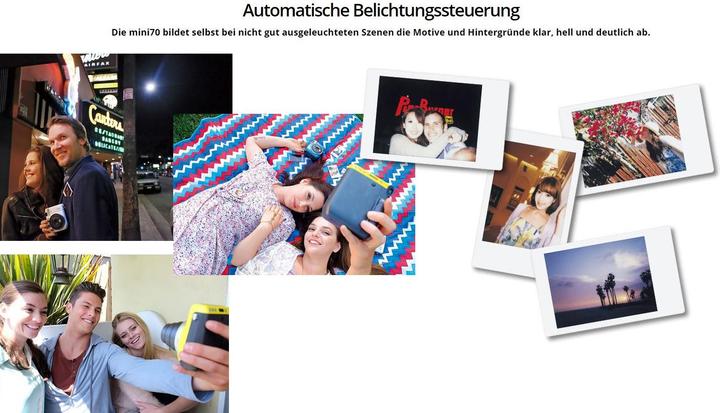 Produktbild Fujifilm Instax Mini 70