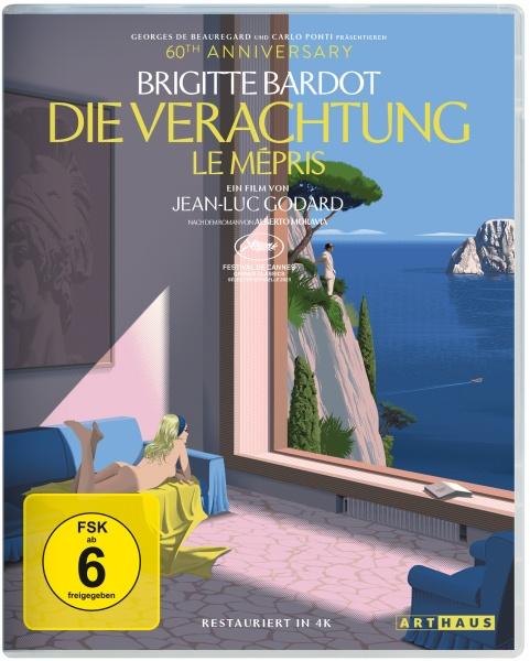 Produktbild Die Verachtung - Le Mépris - 60th Anniversary Edition (Blu-ray, Deutsch, Englisch, Französisch)