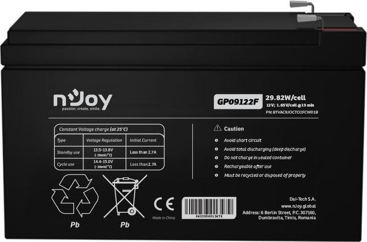 Actual product image Njoy GP09122F