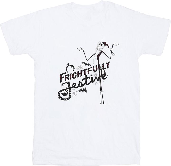 Immagine prodotto Disney The Nightmare Before Christmas Frightfully Festive Maglietta Ampia Donna (3XL)