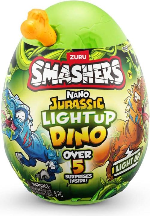 Image du produit Smashers JURASSIC-NANO EGG,S1,SHRINK WRAP,TQ,8PC