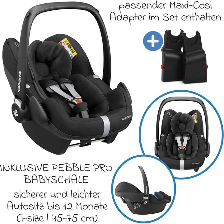 Produktbild ABC Design Kinderwagen 3 in 1 3in1 Kinderwagen-Set Samba 2 - inkl. Babywanne