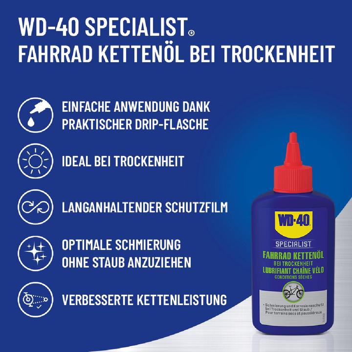 Productafbeelding WD-40 Specialist (100 ml, Kettingolie)