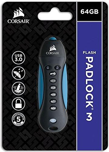 Produktbild Corsair Padlock 3 Secure (64 GB, USB-A)