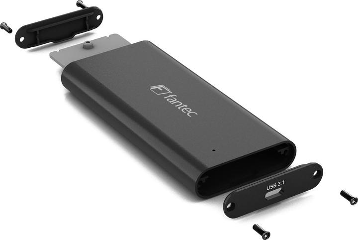 Productafbeelding Fantec NVMe31 SSD-behuizing USB 3.1 (M.2 2280)