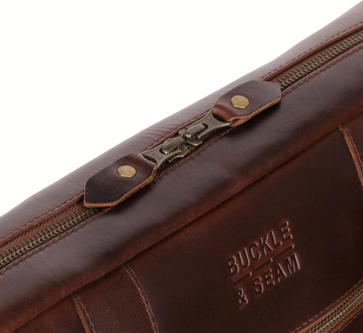 Image du produit Buckle & Seam Serviette Everett Marron/Dots