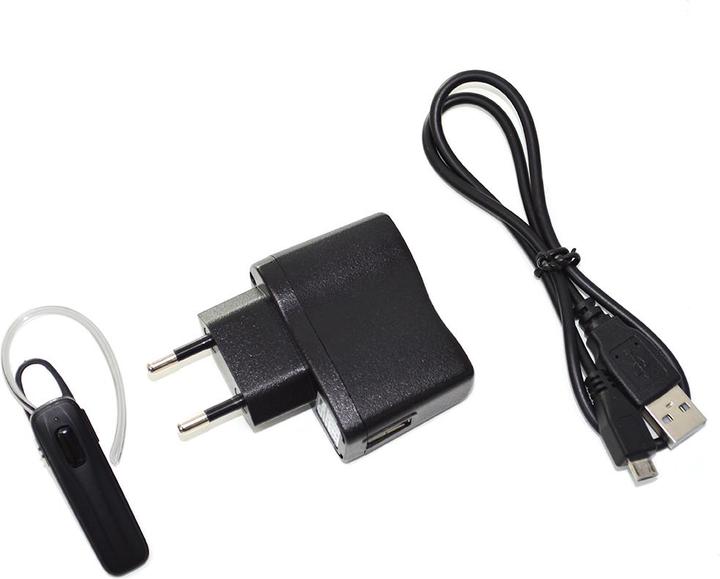 Actual product image PNI Bluetooth headset with microphone BT-MIKE 7500 with PTT, two-channel compatible with (Wireless, USB-A)