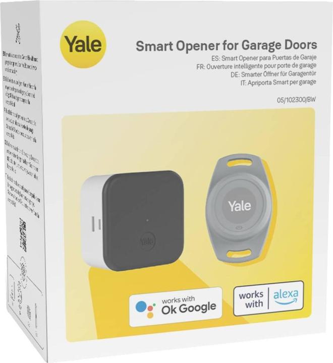 Actual product image Yale Smart Opener Garage