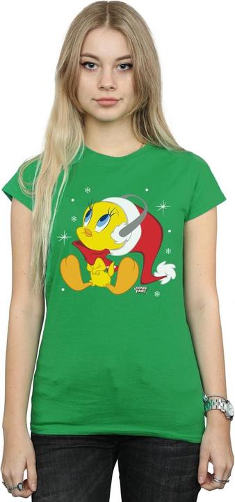 Produktbild Looney Tunes Christmas Tweety TShirt (S)
