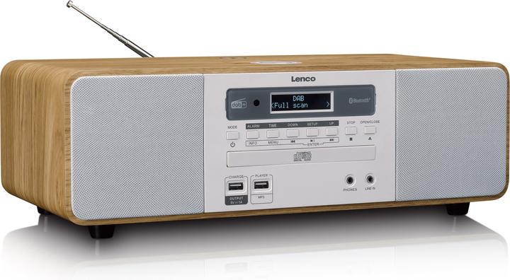 Immagine prodotto Lenco DAR-251WDWH (DAB, FM, Bluetooth)