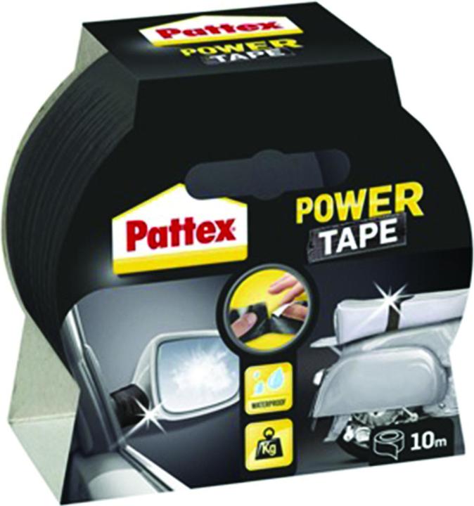Actual product image Henkel POWER TAPE, 48mm x 10m, black (50 mm)