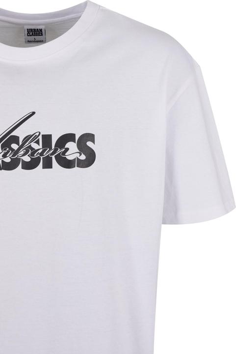 Actual product image Urban Classics UC Cursive Bold Logo Heavy Oversized Tee - 171107 (L)