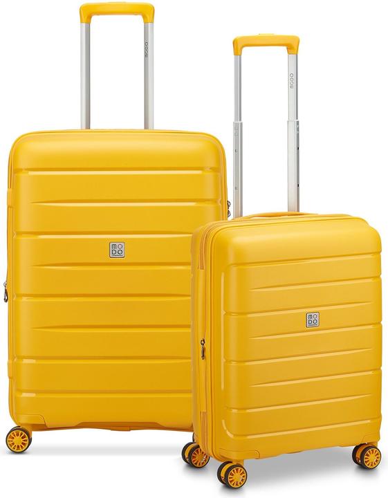 Actual product image Modo by Roncato Starlight 3.0 4 Rollen Kofferset 2-teilig mit Dehnfalte (112 l, L (90 - 115l))