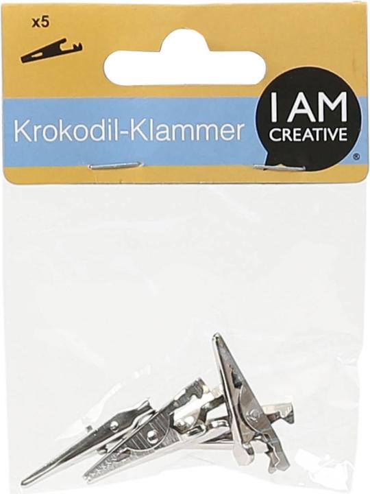 Actual product image I Am Creative Crocodile clip (5 x)