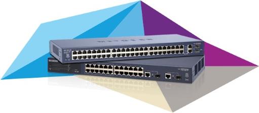 Actual product image Netgear GS724TPP (24 Ports)