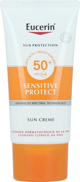 Actual product image Eucerin Sun Sensitive Protect Sun Cream (Suntan cream, SPF 50+, 50 ml)