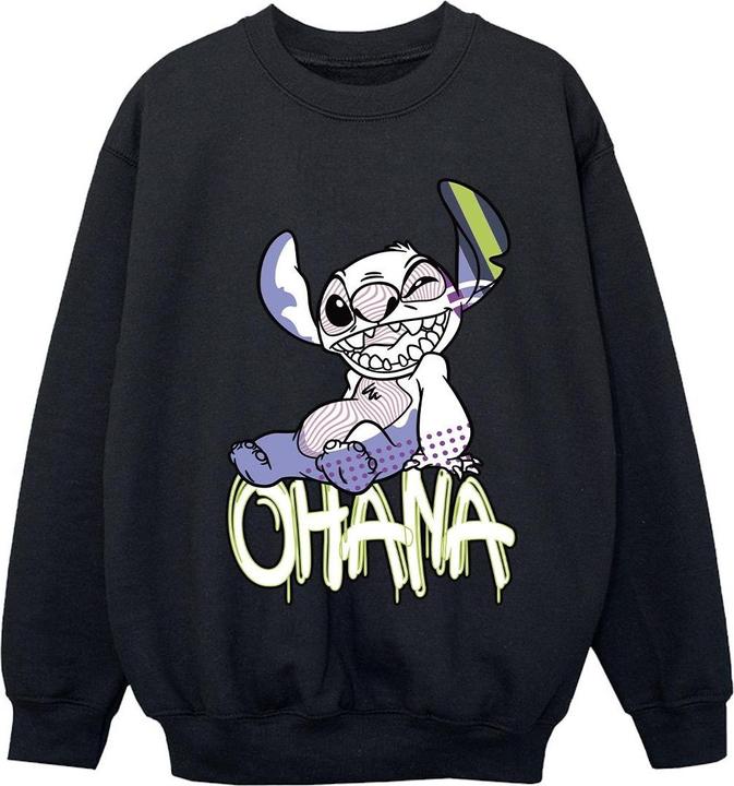 Image du produit Disney - Sweat LILO AND STITCH OHANA GRAFFITI - Fille (140, 146)