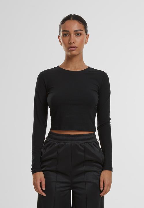 Actual product image Urban Classics Ladies Organic Cropped Longsleeve (S)