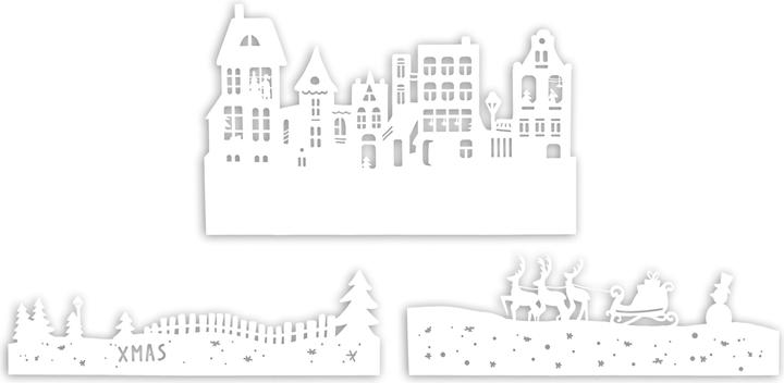 Actual product image VBS Paper silhouette "Christmas village"