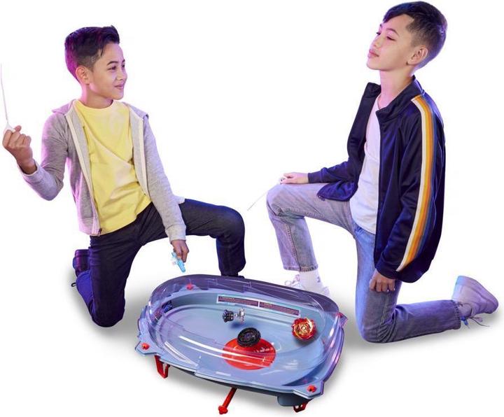 Actual product image Hasbro Beyblade Burst Surge Speedstorm Motor Strike Battle Set