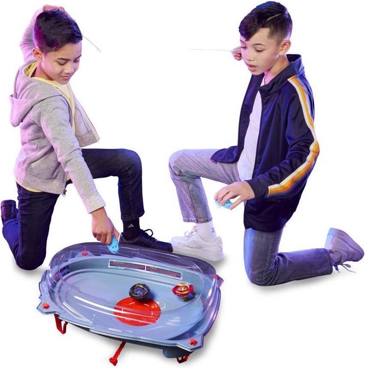 Actual product image Hasbro Beyblade Burst Surge Speedstorm Motor Strike Battle Set